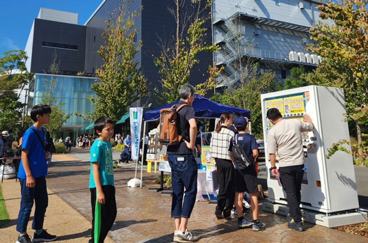 VOL.143 本社敷地を開放して町内会例祭をバックアップ