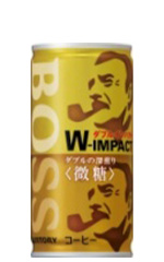 BOSS ダブルインパクト 微糖