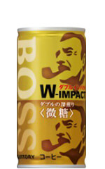 BOSS ダブルインパクト 微糖