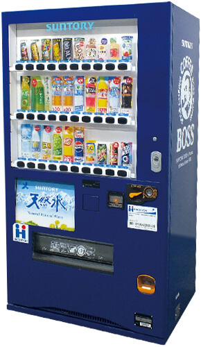 サントリーの自販機の写真